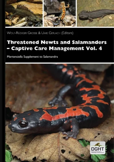 Threatened newts and salamanders captive care management vol 4